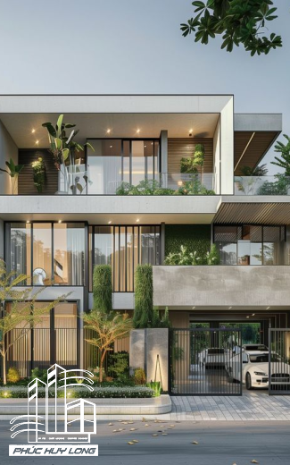Công trình thi công Biệt thự hiện đại