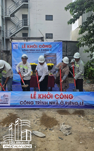 Công trình thi công nhà ở riêng lẻ tại Ung Văn Khiêm – Bình Thạnh